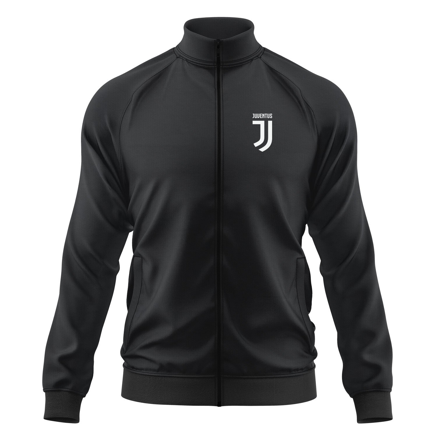 Juventus White Fermuarlı Sweatshirt