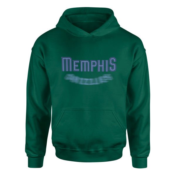 Memphis Hoodie XXL - Nefti Yeşili