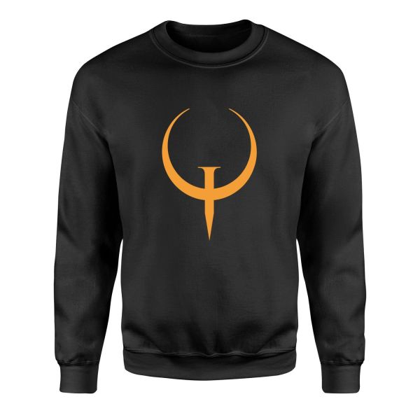 Quake Sweatshirt S - Siyah