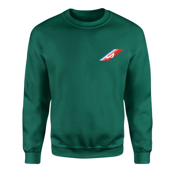 Alpine Ascent Sweatshirt XL - Nefti Yeşili