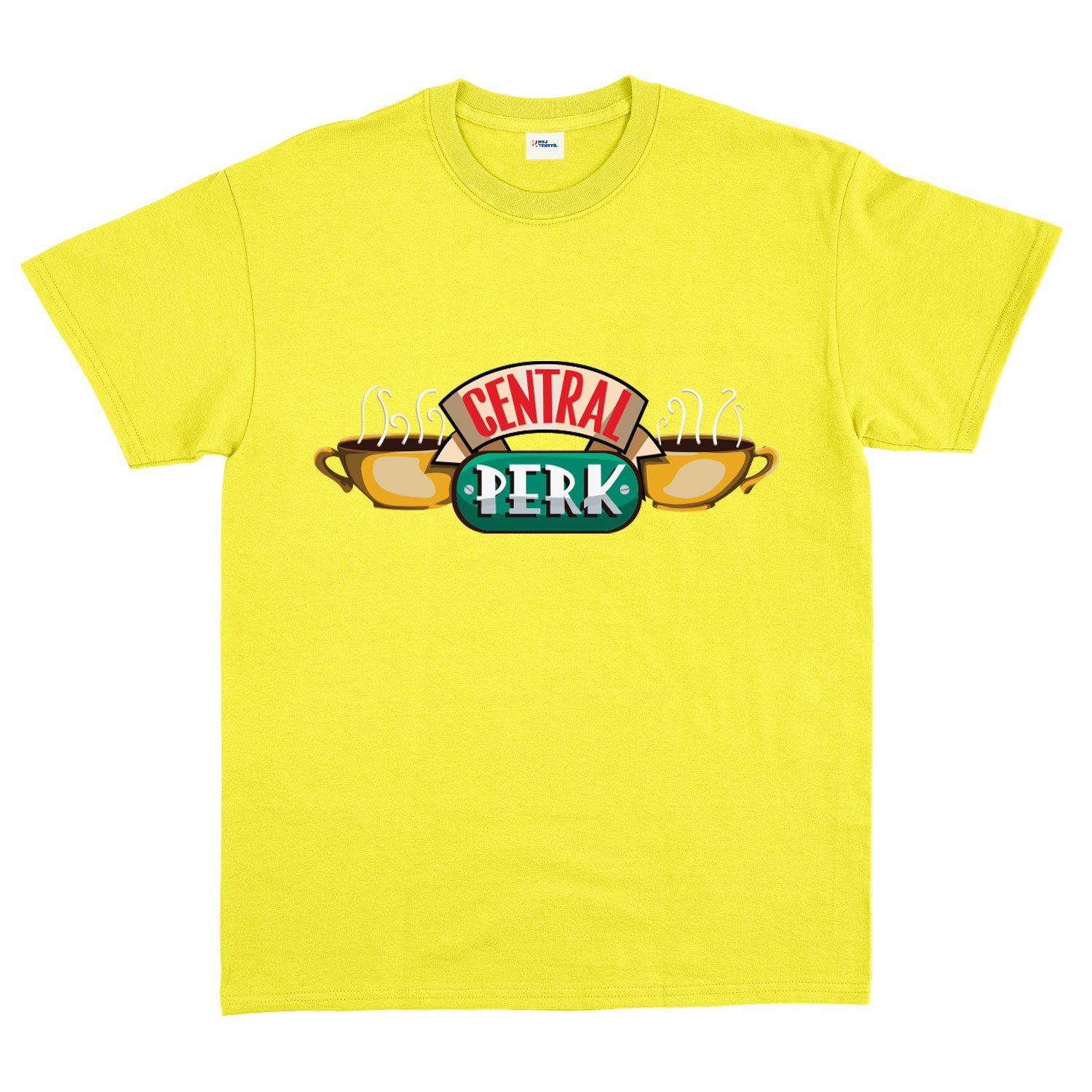 Central Perk Tişört XXL - Sarı