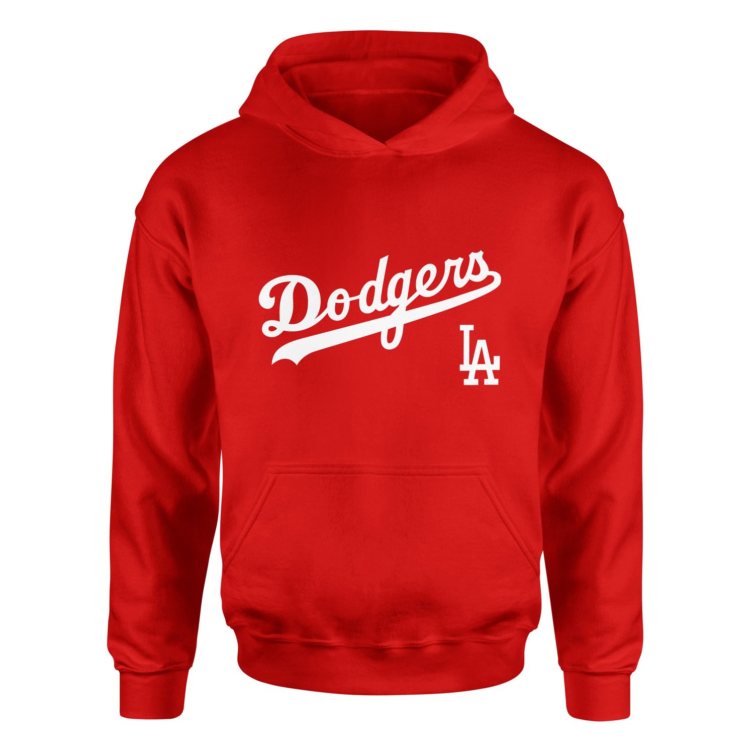 Dodgers, LA Hoodie S - Kırmızı