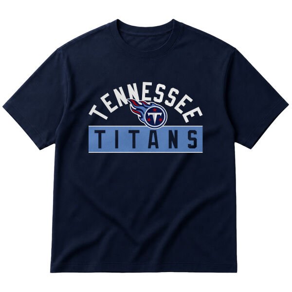 Tennessee Titans AFC Oversize Tişört M - İndigo Mavisi