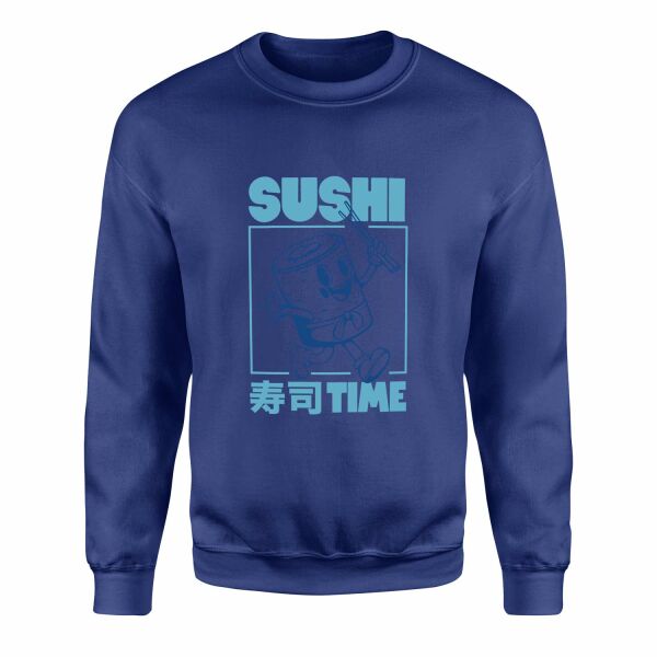 Sushi Time Sweatshirt S - İndigo Mavisi