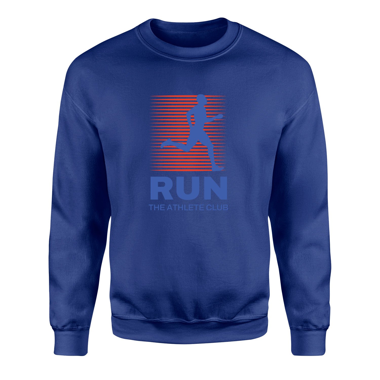 Run, The Athlete Club Sweatshirt S - İndigo Mavisi