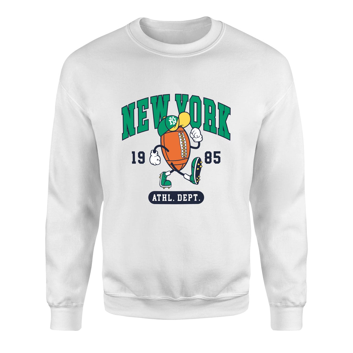 New York 1985 Sweatshirt XL - Beyaz
