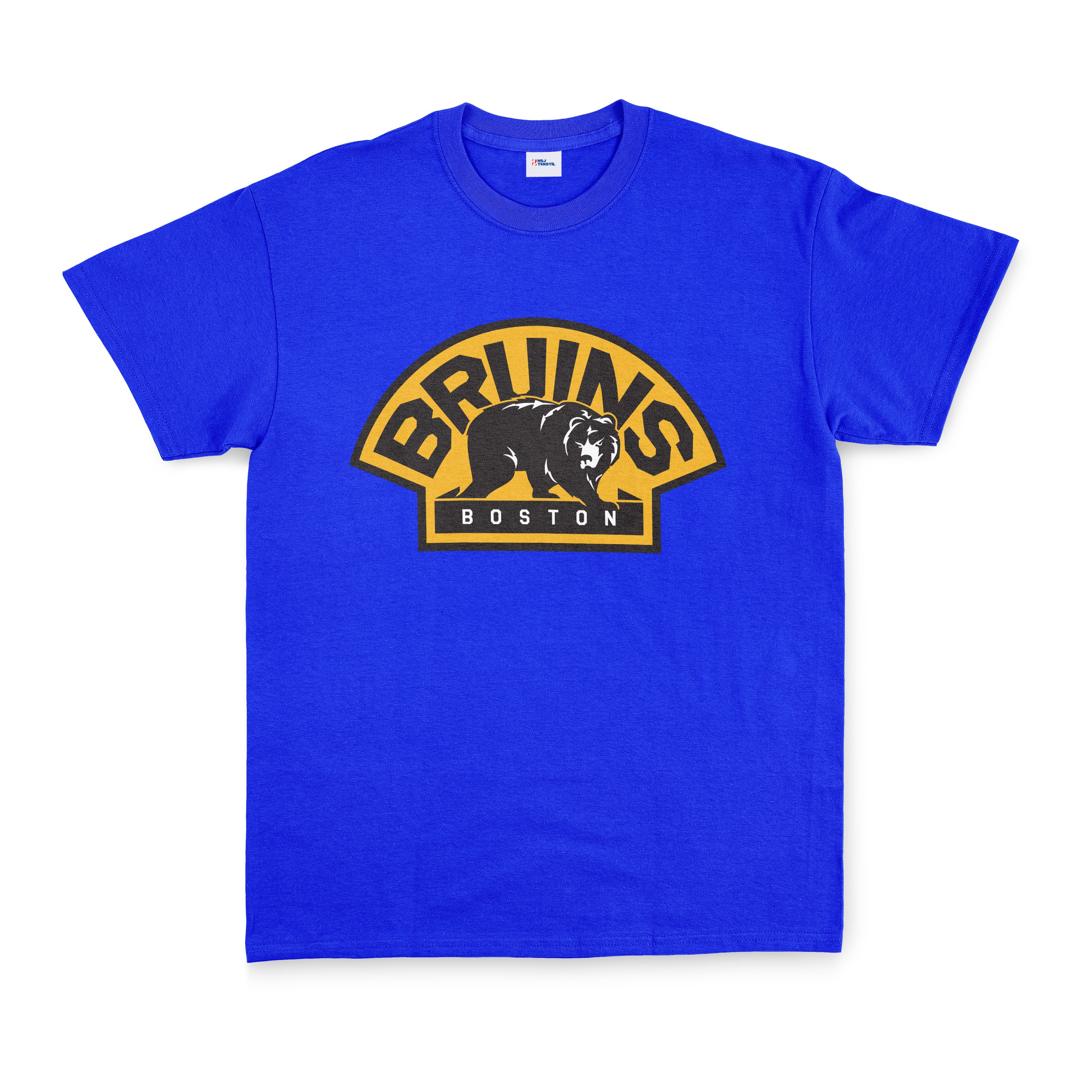 Boston Bruins NHL Tişört L - Mavi
