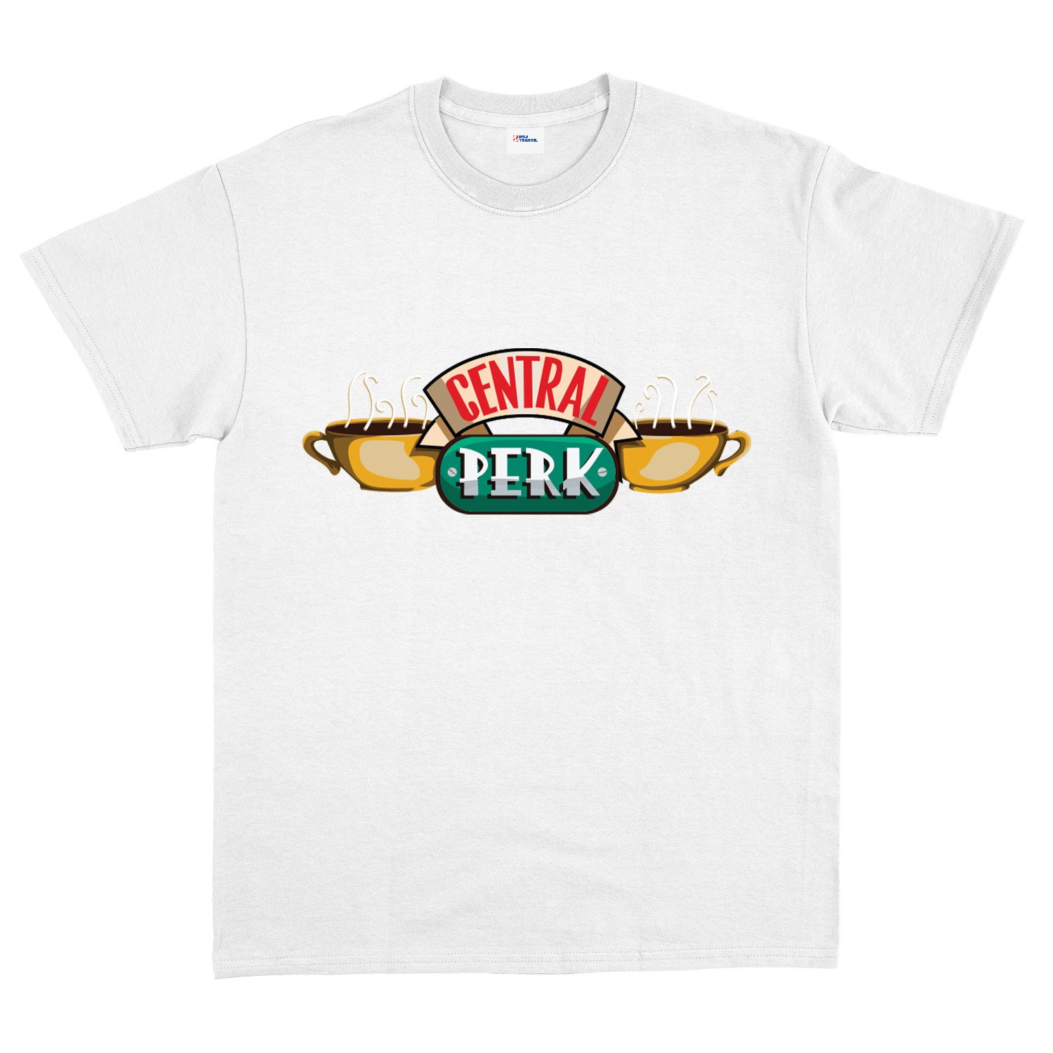 Central Perk Tişört S - Beyaz
