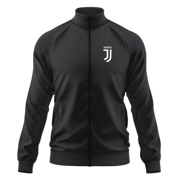Juventus White Fermuarlı Sweatshirt M - Siyah