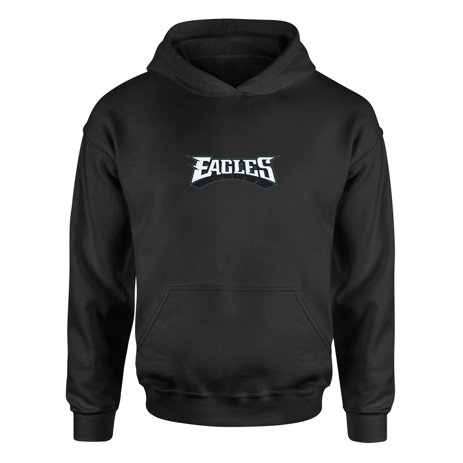 PHI EAGLES Iconic Hoodie L - Siyah