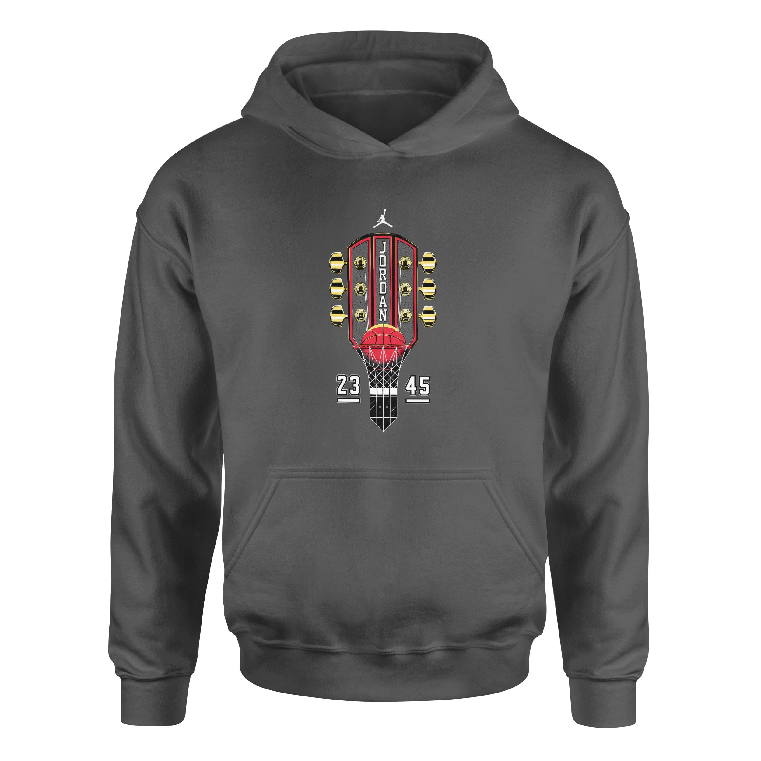 Air Jordan Guitar Hoodie L - Füme