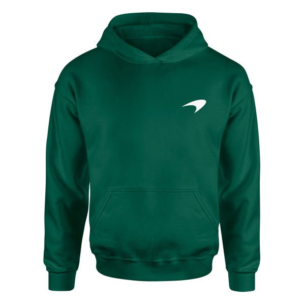 McLaren Racing White Hoodie L - Nefti Yeşili