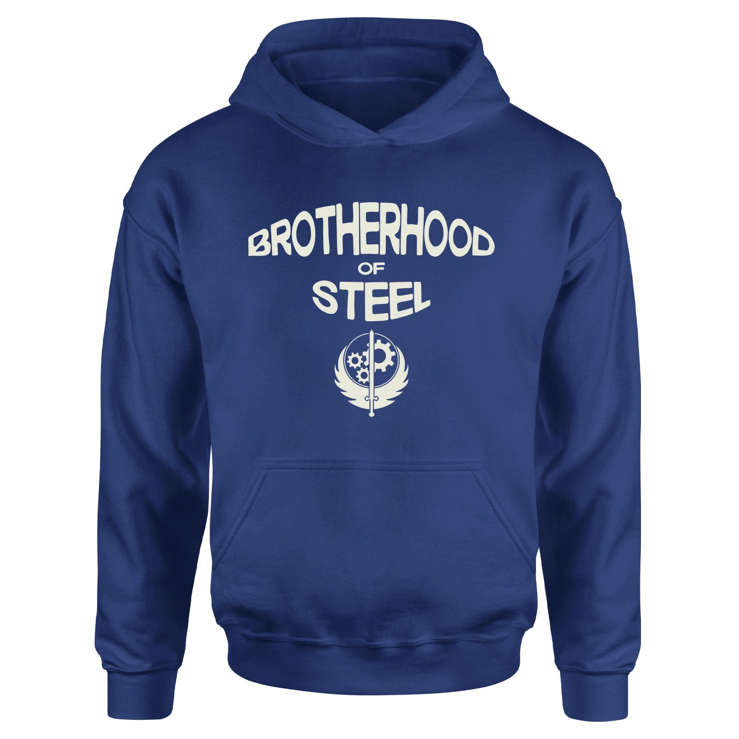 Brotherhood of Steel Hoodie M - İndigo Mavisi