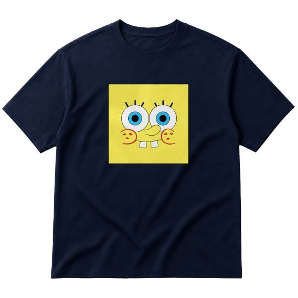 Sünger Bob Oversize Tişört