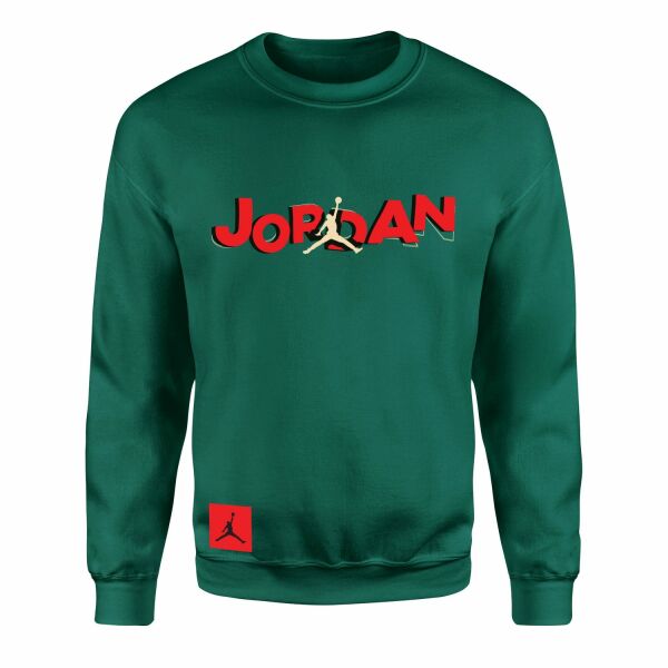 Air Jordan Elevated Sweatshirt L - Nefti Yeşili