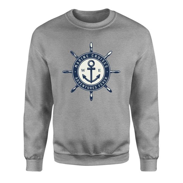 Marine Cruises Sweatshirt L - Gri