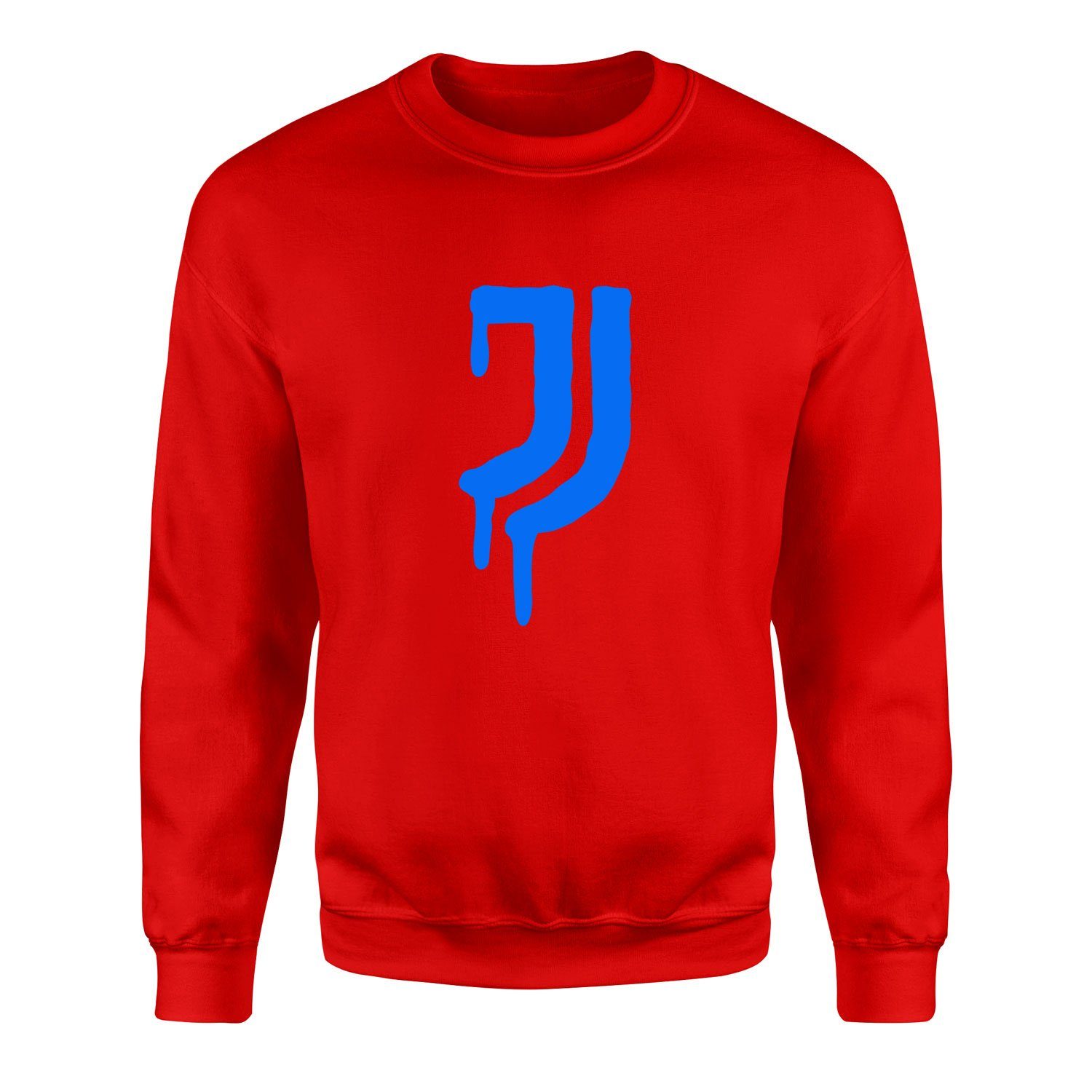 Juventus Acid Blue Sweatshirt XXL - Kırmızı