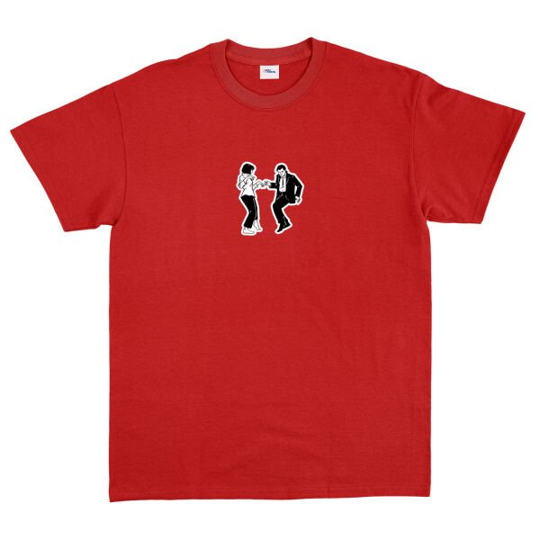 Pulp Fiction Dance Tişört XL - Kırmızı