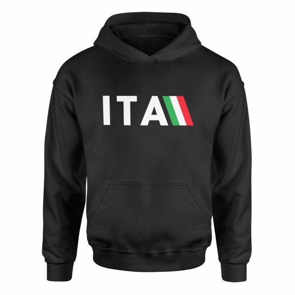 Forza ITA Scudetto Hoodie M - Siyah