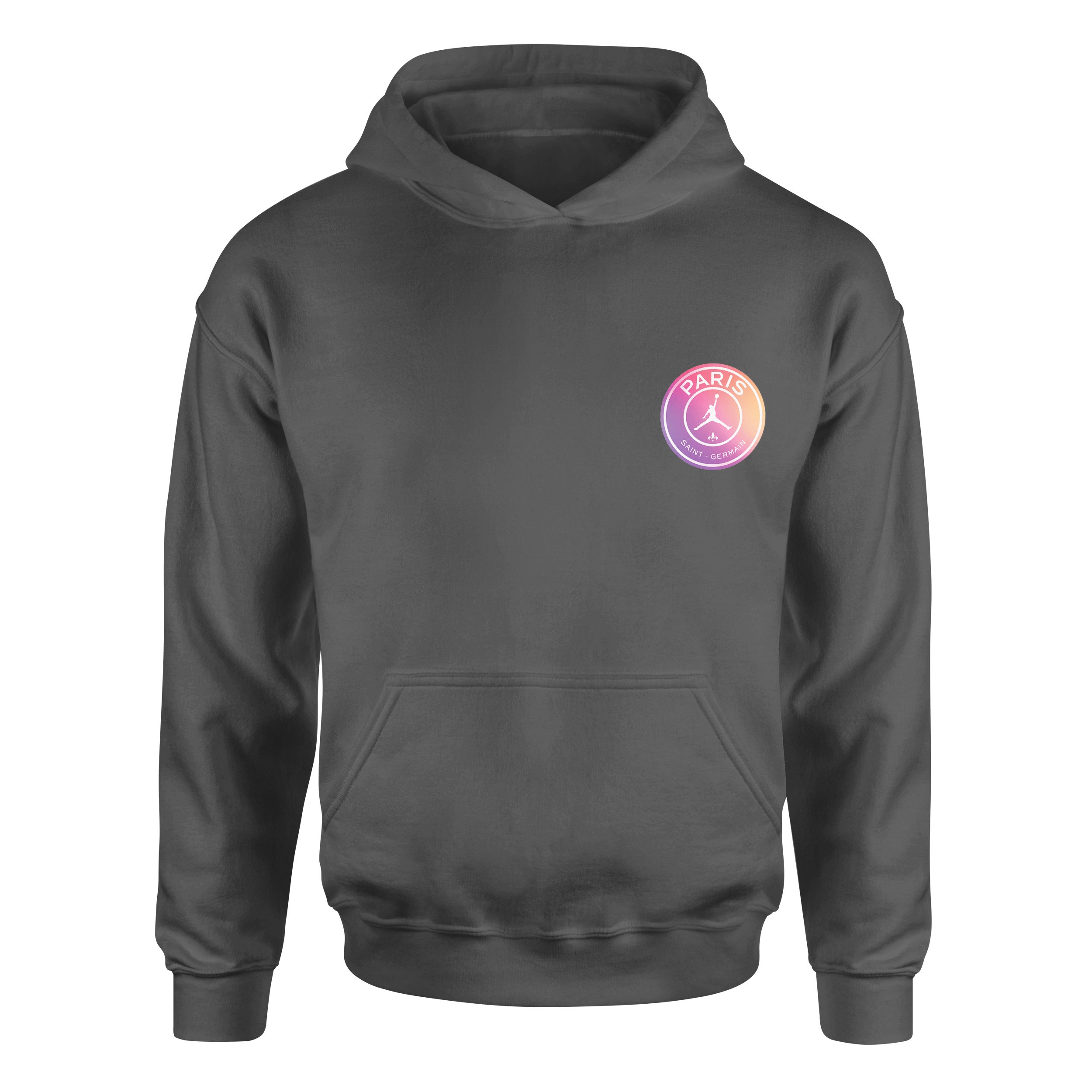 PSG X Air Jordan Gradient Hoodie M - Füme