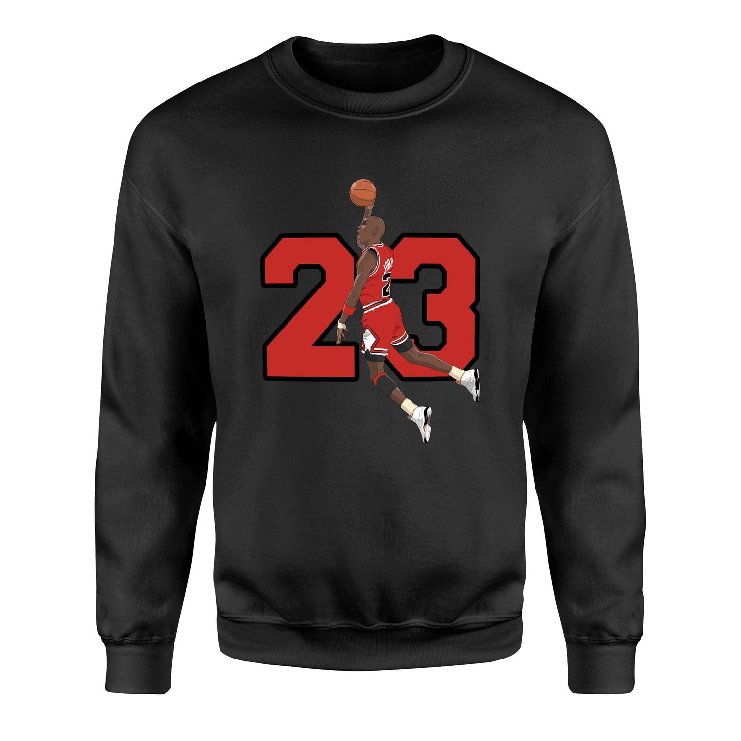 Michael “Air” Jordan Dunk Sweatshirt M - Siyah