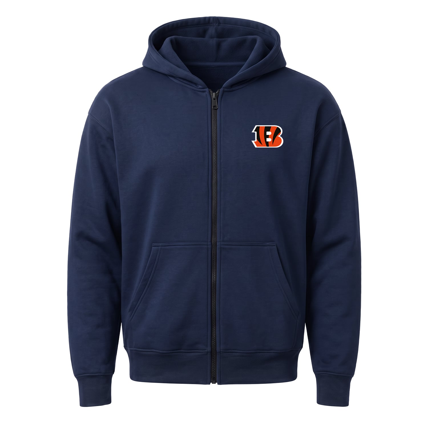 Cincinnati Bengals Fermuarlı Kapüşonlu Sweatshirt