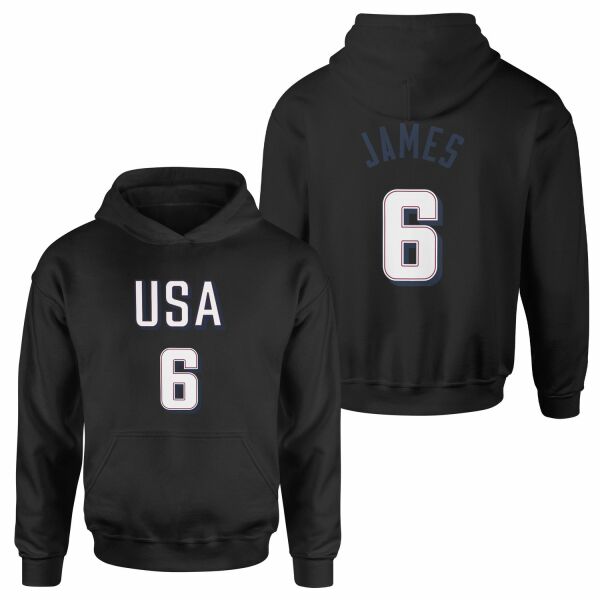 LeBron James Forma Hoodie S - Siyah