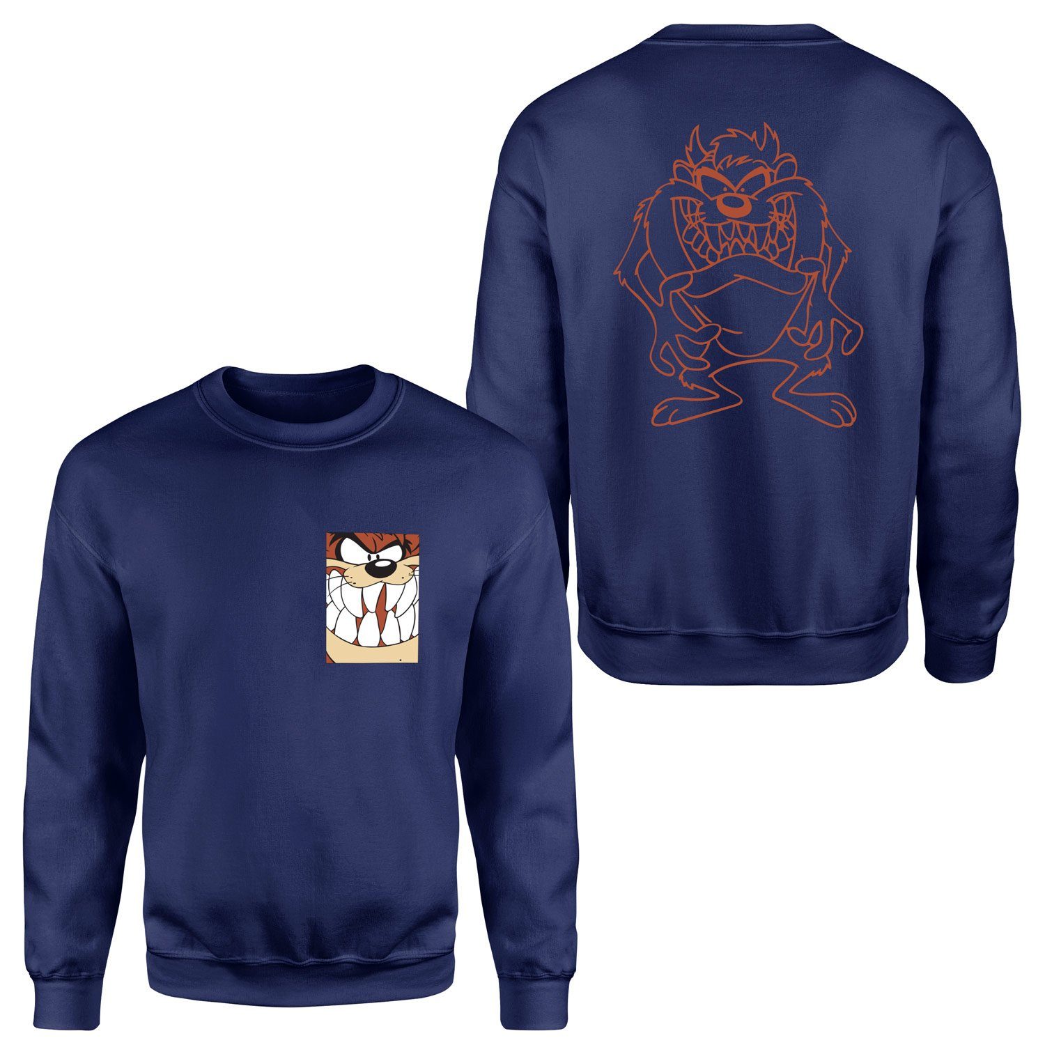 Tazmanya Canavarı Sweatshirt L - Lacivert