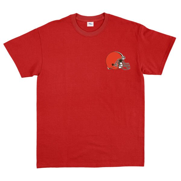Cleveland Browns Tişört L - Kırmızı