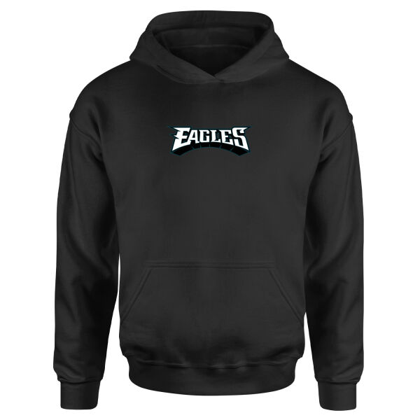 PHI EAGLES Iconic Hoodie XL - Siyah
