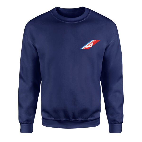 Alpine Ascent Sweatshirt XXL - İndigo Mavisi