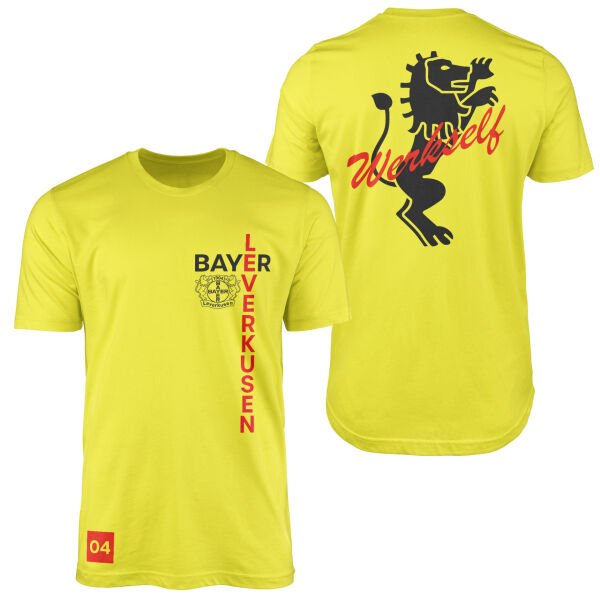 Bayer 04 Leverkusen Werkself Edition Tişört M - Sarı
