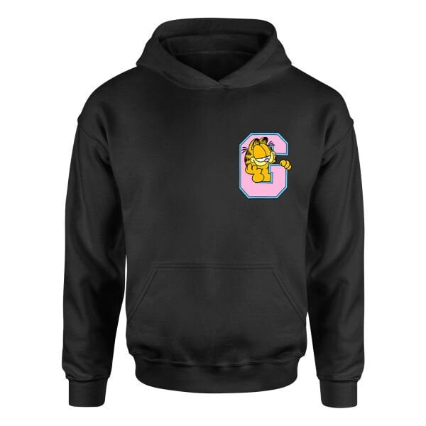Garfield G Hoodie M - Siyah