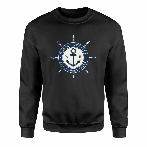 Marine Cruises Sweatshirt M - Siyah