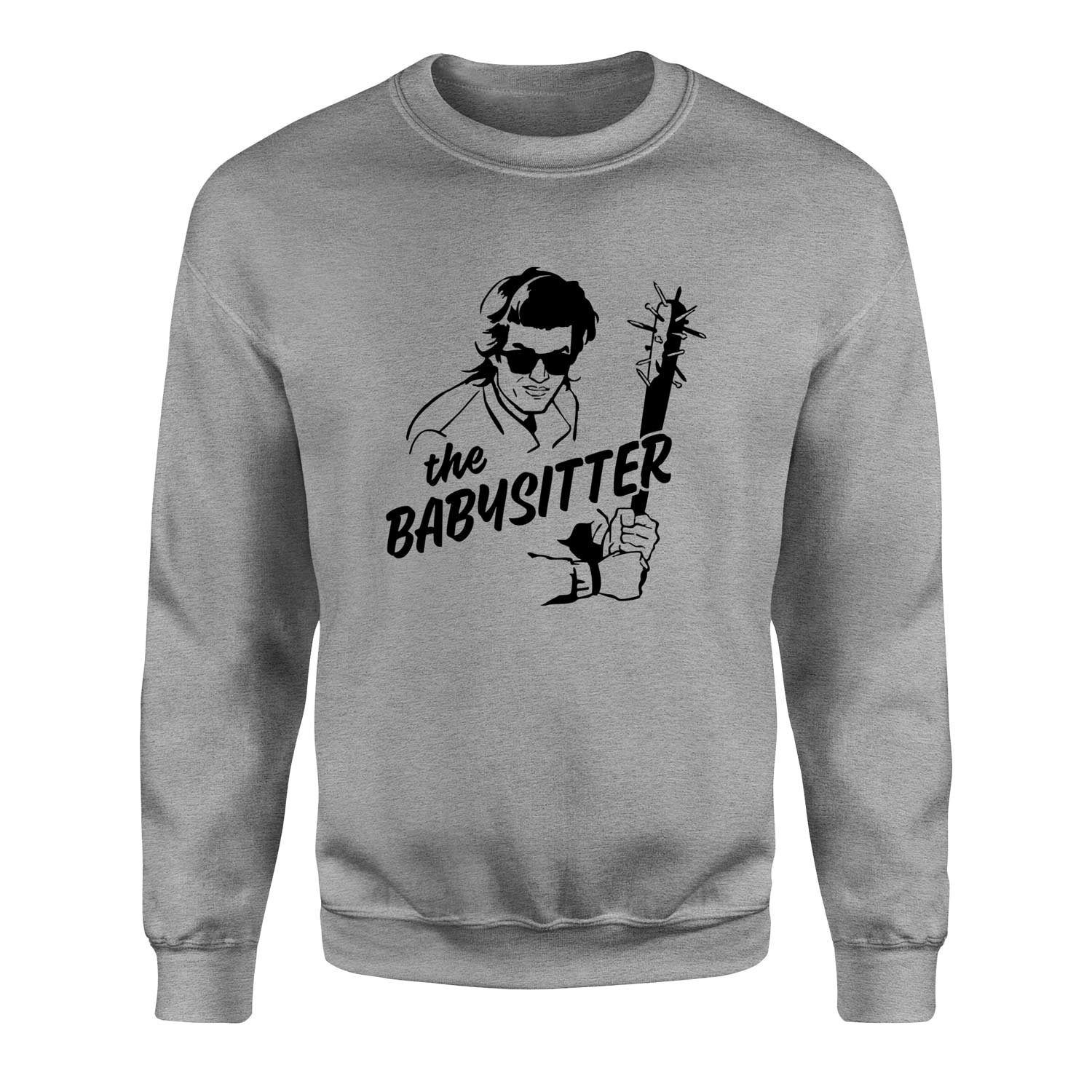 The Babysitter Sweatshirt L - Gri