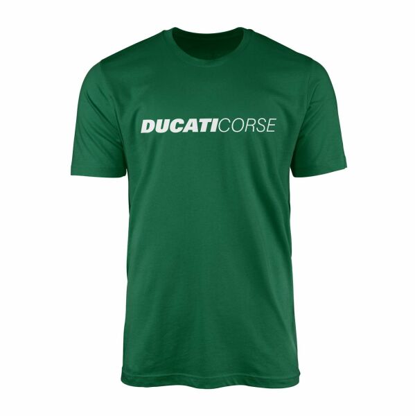 Ducati Corse Tişört XL - Nefti Yeşili