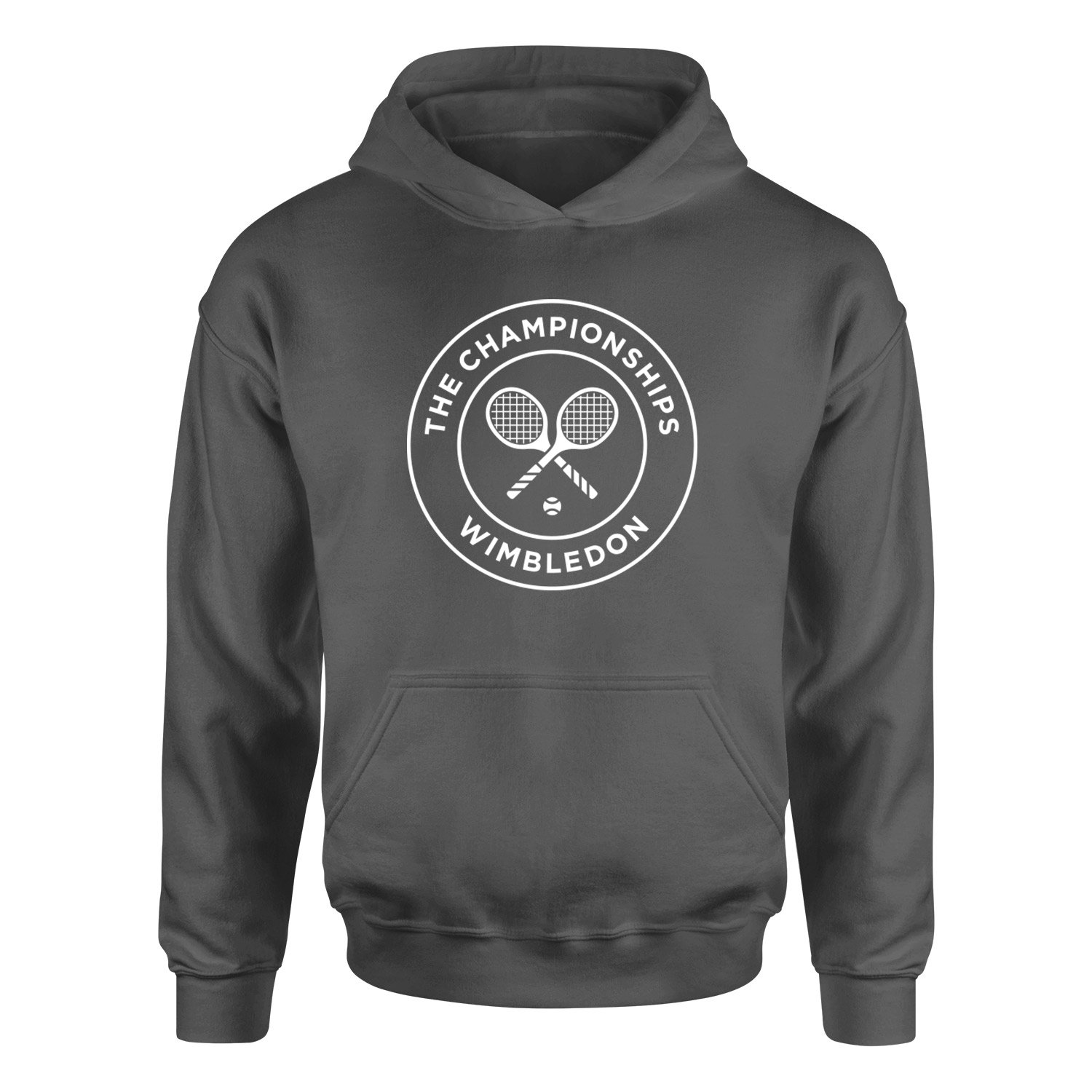 Wimbledon Big Hoodie L - Füme
