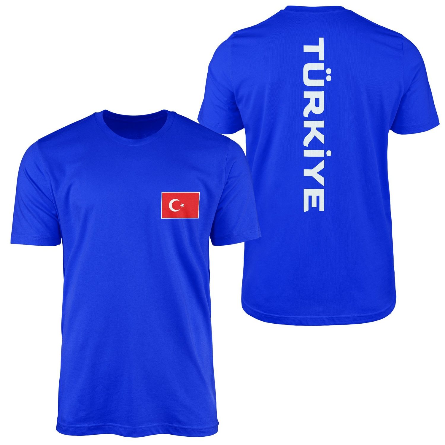 Türkiye SE 2024 Tişört XL - Mavi | OUTLET