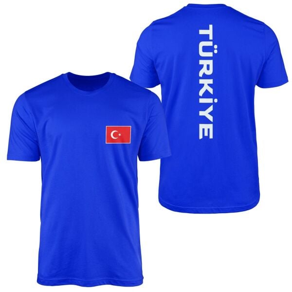 Türkiye SE 2024 Tişört XL - Mavi | OUTLET