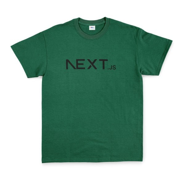 NEXT.js Tişört S - Nefti Yeşili