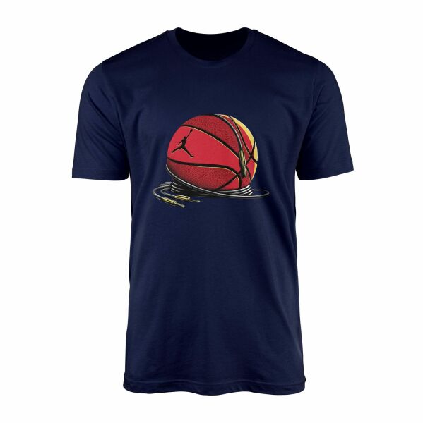 Air Jordan UNPLUGGED Tişört S - İndigo Mavisi
