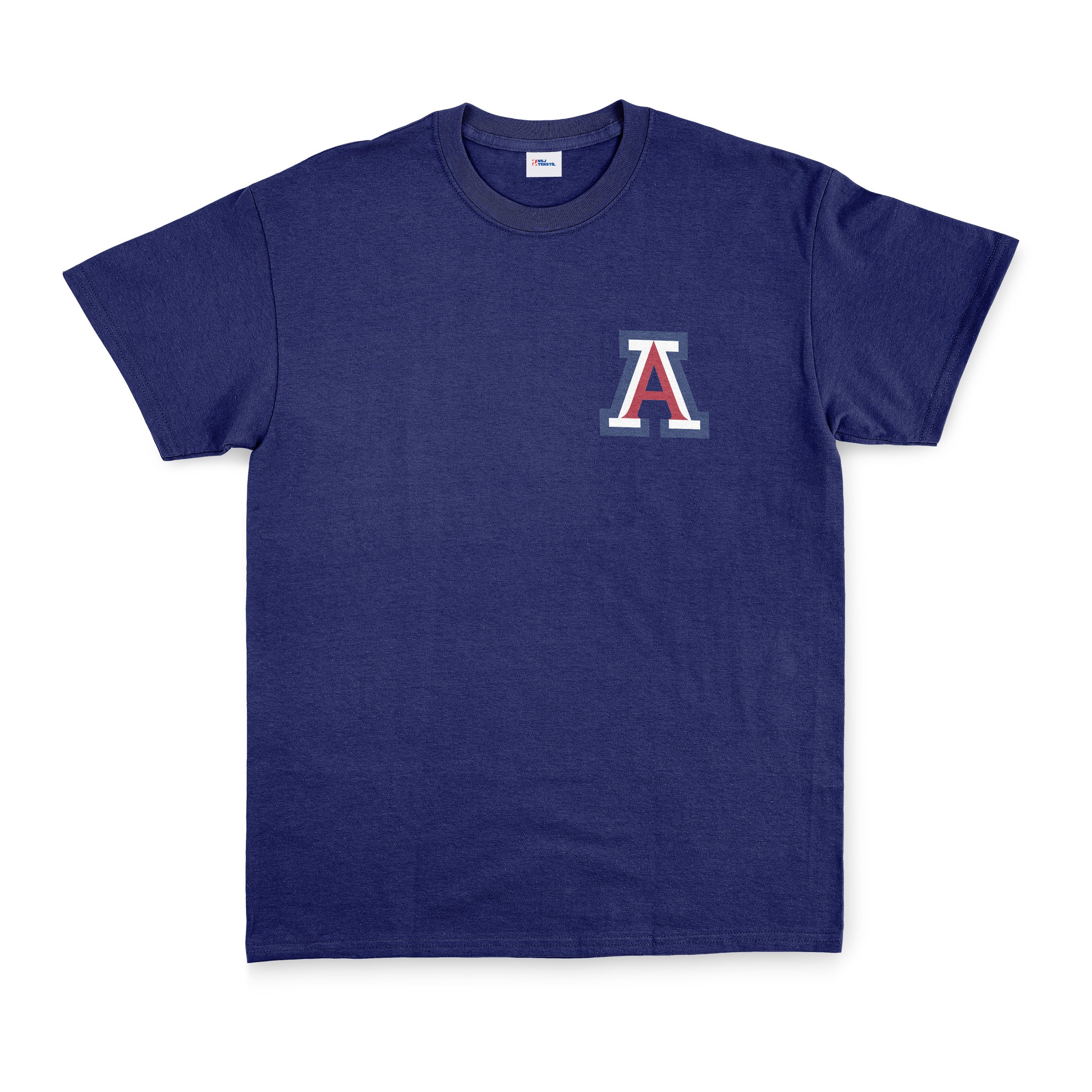 Arizona Wildcats Tişört XL - İndigo Mavisi