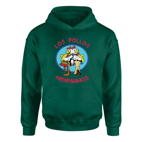 Los Pollos Hermanos Hoodie S - Nefti Yeşili