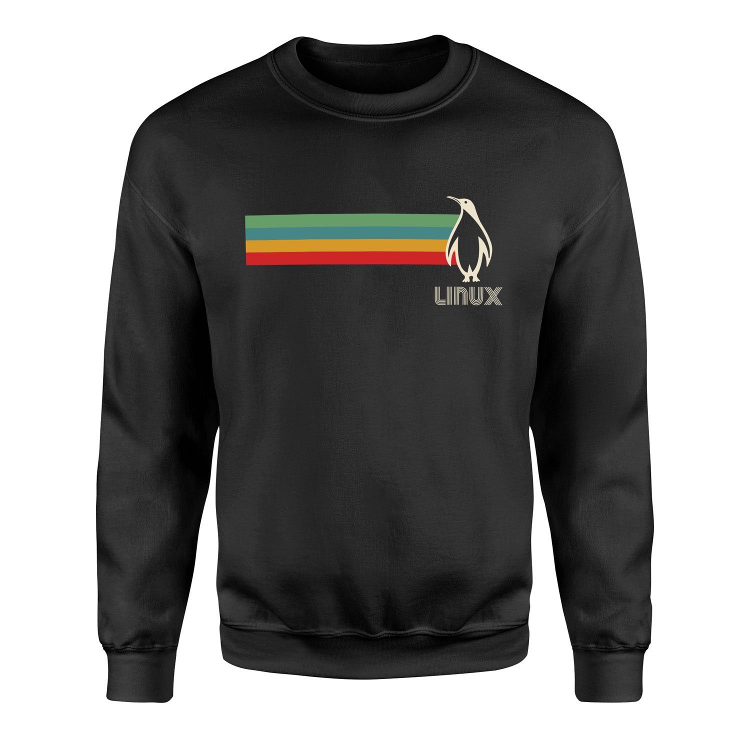 LINUX Sweatshirt XL - Siyah