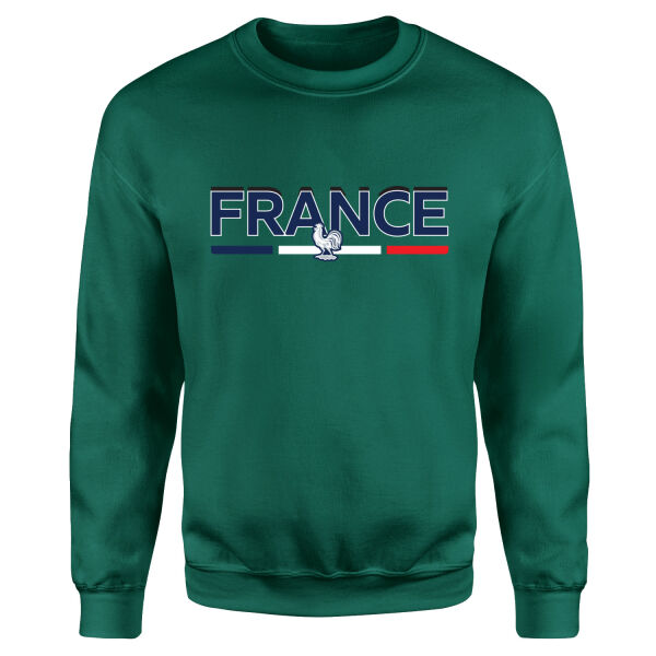 Fransa Sweatshirt XL - Nefti Yeşili