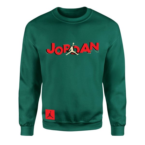 Air Jordan Elevated Sweatshirt XL - Nefti Yeşili