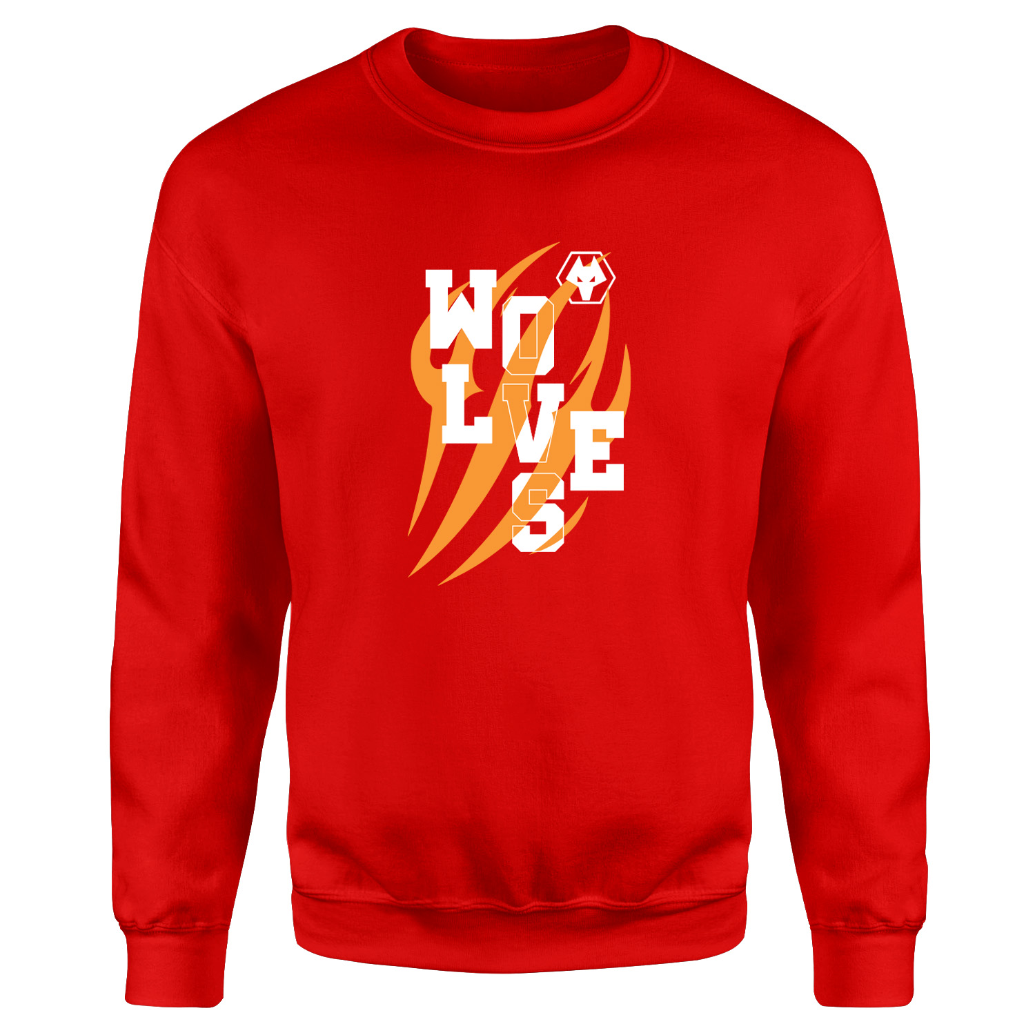 Wolverhampton Tear Sweatshirt XXL - Kırmızı