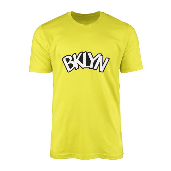 BKLYN Tişört XL - Sarı