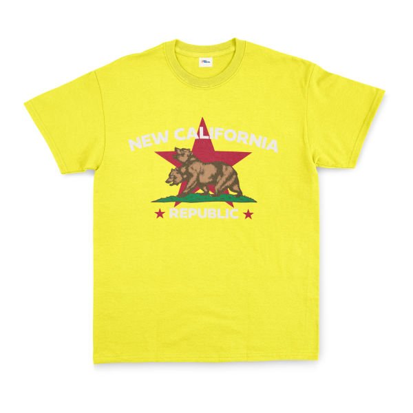 New California Republic Premium Tişört L - Sarı