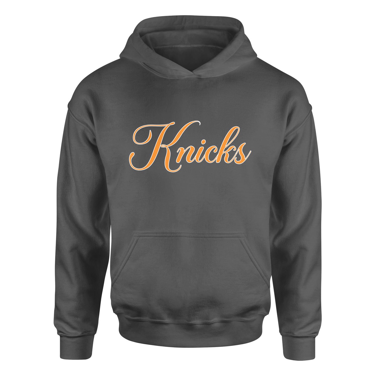 Knicks Cursive Hoodie L - Füme